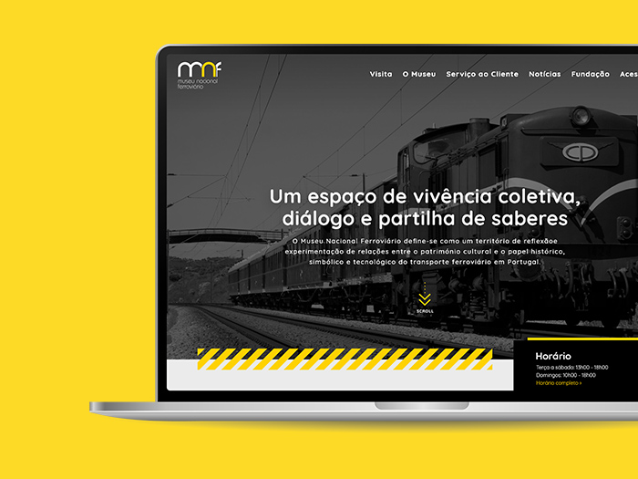 Site Museu Nacional Ferroviário 